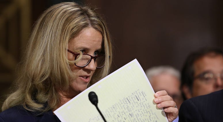 PHOTOS: Kavanaugh Hearings: Christine Blasey Ford testifies in Senate Judiciary hearing