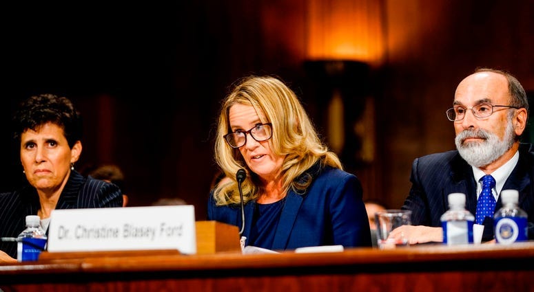 PHOTOS: Kavanaugh Hearings: Christine Blasey Ford testifies in Senate Judiciary hearing
