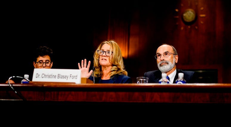 PHOTOS: Kavanaugh Hearings: Christine Blasey Ford testifies in Senate Judiciary hearing