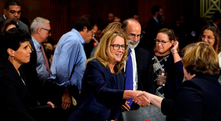 PHOTOS: Kavanaugh Hearings: Christine Blasey Ford testifies in Senate Judiciary hearing