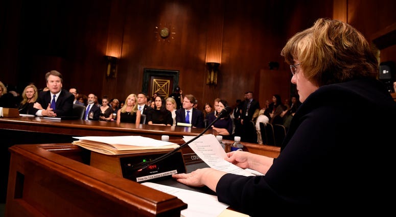 PHOTOS: Kavanaugh Hearings: Christine Blasey Ford testifies in Senate Judiciary hearing