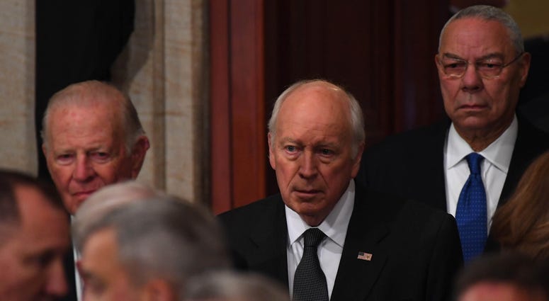 PHOTOS: President George H.W. Bush lies in state at U.S.Capitol