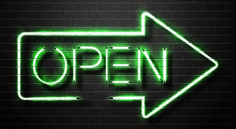Open for Business